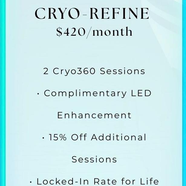 CRYO REFINE MEMBERSHIP